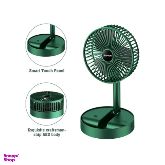 پنکه رومیزی تلسکوپی و تاشو مدل Folding Fan