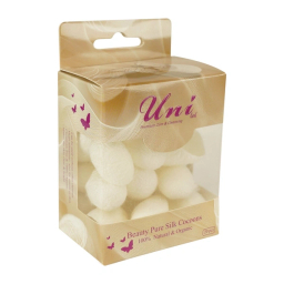 پیله ابریشم یونی لد مدل 100% ارگانیک بسته 20 عددی