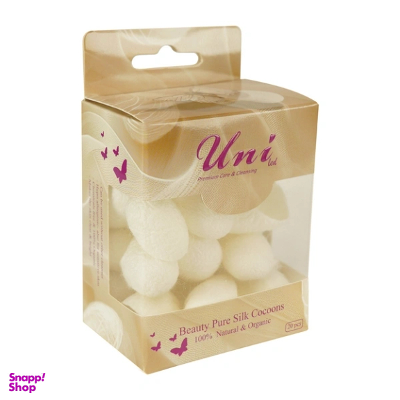 پیله ابریشم یونی لد مدل 100% ارگانیک بسته 20 عددی