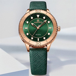 ساعت عقربه ای زنانه نیوی فورس کد nf5020gngn