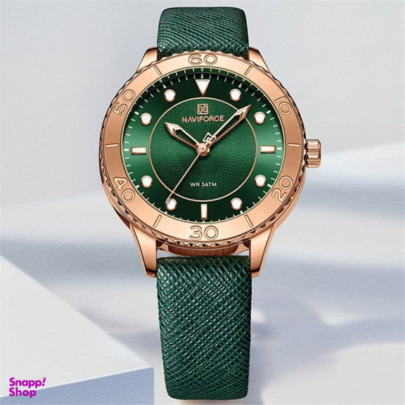 ساعت عقربه ای زنانه نیوی فورس کد nf5020gngn