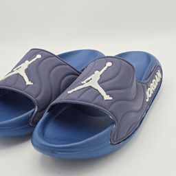 دمپایی مردانه زیتون مدل جردن کد 7382 رنگ آبی تیره