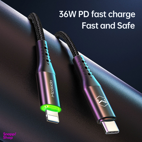 کابل تبدیل USB-C به Lightning مک دودو (Mcdodo) مدل Mc-Ca-7360 به طول 1.2m
