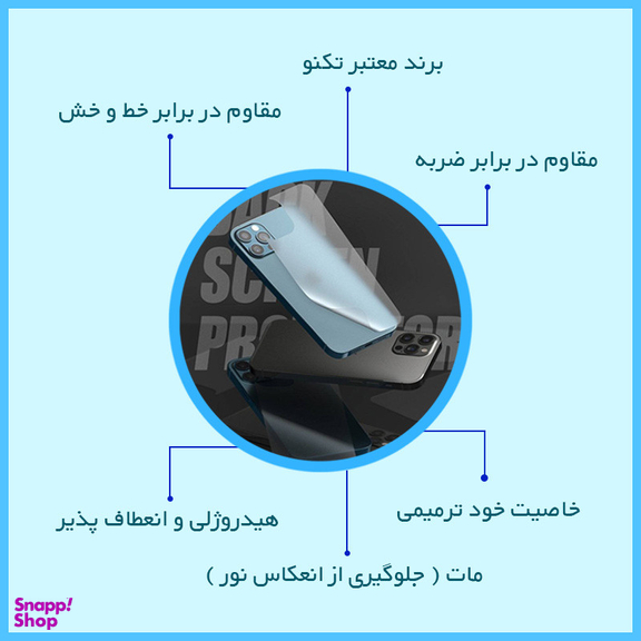 محافظ پشت گوشی مات تکنو مدل HyMTT مناسب گوشی موبایل سامسونگ Galaxy A34 5G