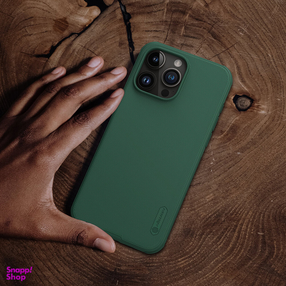 کاور نیلکین مدل Super Frosted Shield Pro مناسب برای گوشی موبایل اپل iPhone 15 Pro Max