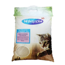 خاک گربه وینستون مدل سوپرکلامپ وزن 8 کیلوگرم بسته 2 عددی