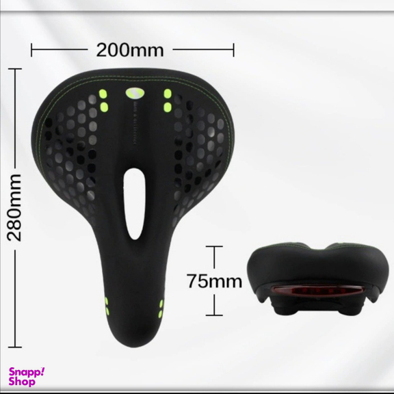 زین دوچرخه مدل چراغ خطر