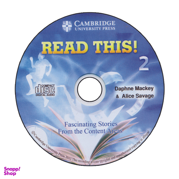کتاب Read This 2 اثر Daphne Mackey And Alice Savage انتشارات الوندپویان به همراه سی دی