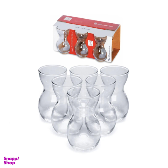 استکان مدل دانتل کد 42841 بسته 6 عددی