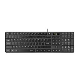 کیبورد با سیم جنیوس مدل SlimStar C126