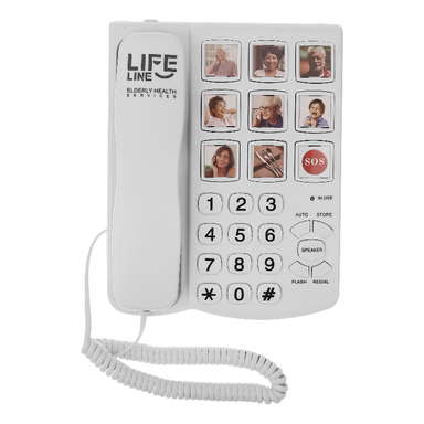 تلفن سالمندان آسان تماس مدل Lifeline