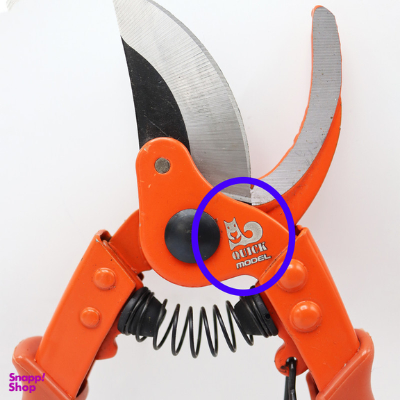 قیچی باغبانی مدل کوییک کد YP-AZ-ROKESHDAR-22CM