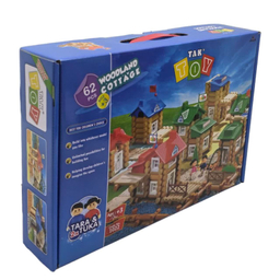 ساختنی 62 تکه ناب سل مدل کلبه جنگلی WOODLAND COTTAGE