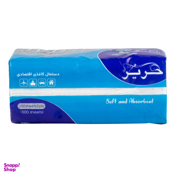 دستمال کاغذی ۲ لایه 500 برگ حریر طرح خرگوشی