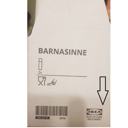 فلفل ساب و نمک ساب ایکیا مدل BARNASINNE کد 3719