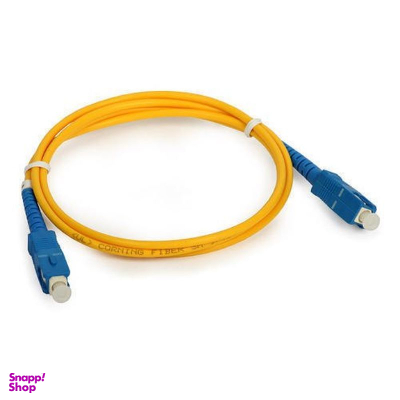 پچکورد فیبر نوری مدل SC UPC SC UPC SM SX 0.2mm طول 1 متر