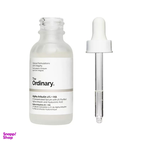 سرم ضدلک اوردینری (Ordinary) مدل Alpha Arbutin 2% + HA حجم 30 میلی لیتر