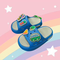 دمپایی پسرانه طرح ماشینی کد 1