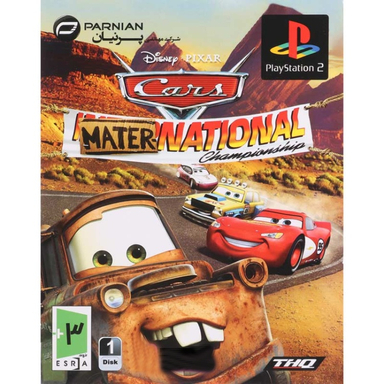 بازی Cars Mater-Nasional Championship مخصوص PS2 نشر پرنیان