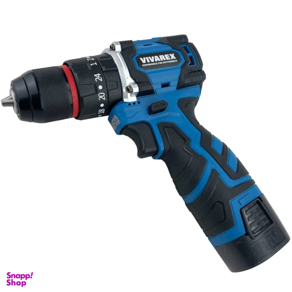 دریل شارژی چکشی 16.8 ولت ویوارکس مدل VR1682H-BL-BLUE