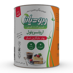 شیرین کننده طبیعی و بدون کالری اریتریتول ربودیان وزن 150 گرم