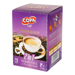 قهوه بدون شکر کوپا مدل پرمیوم بسته 30 عددی