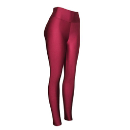 لگینگ زنانه رویین تن مدل براق رنگ زرشکی