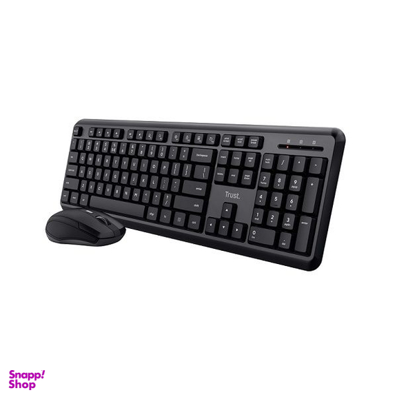 کیبورد و ماوس بی سیم تراست مدل TKM-350 WIRELESS