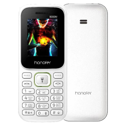 گوشی موبایل هانوفر مدل 8000 دو سیم کارت رم 128 مگابایت