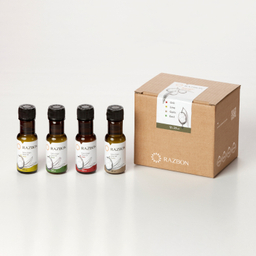 روغن زیتون فرابکر طعم‌دار کرونایکی رزبن حجم 20 میلی لیتر بسته 12 عددی