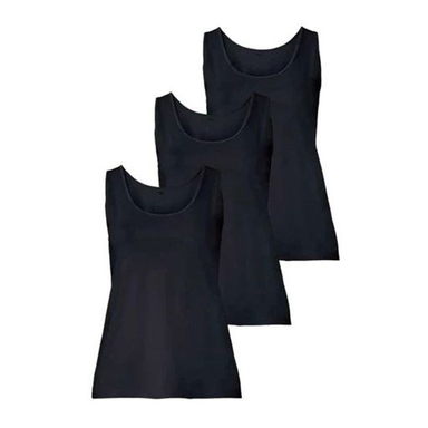 تاپ زنانه اسمارا رنگ مشکی کد Z-YV54 بسته 3 عددی