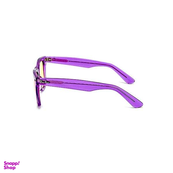 عینک آفتابی ری بن مدل 2140 فریم بنفش عدسی زرد سایز 50