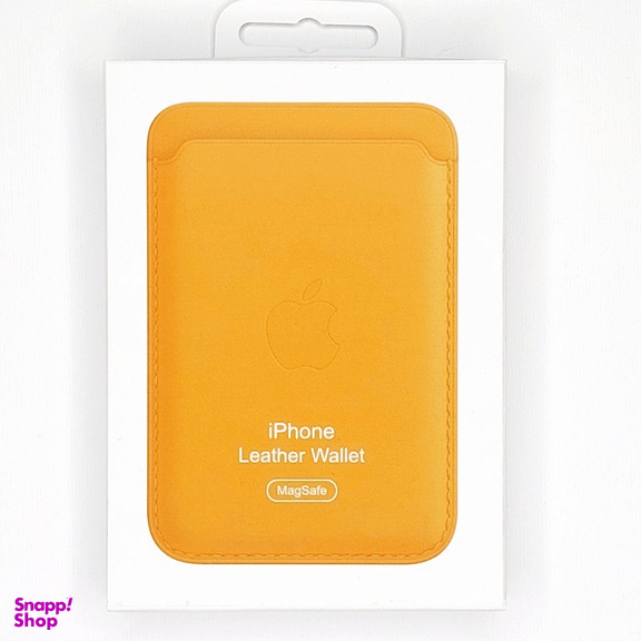 کیف جاکارتی مغناطیسی مدل اپل Leather Wallet مناسب پشت گوشی موبایل