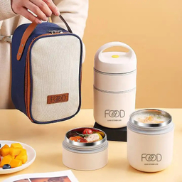 ظرف غذای کودک مدل 2 طبقه دیانا بسته 5 عددی