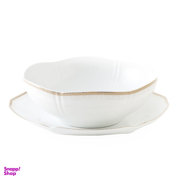 ست قاب و قدح چینی زرین ایران مدل ریوا درجه یک