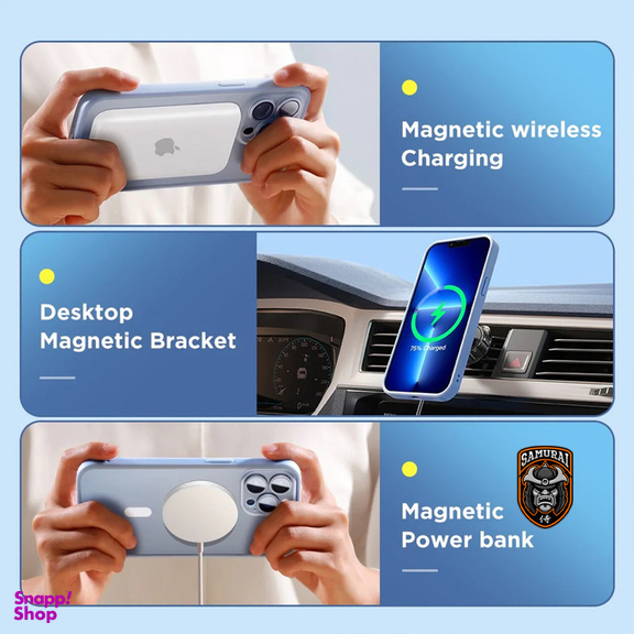 کاور گوشی موبایل سامورایی مدل RAIDEN مناسب برای اپل iPhone 16