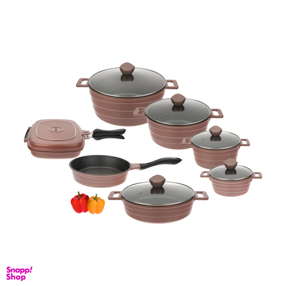 سرویس پخت و پز 13 پارچه تکنو مدل اورس