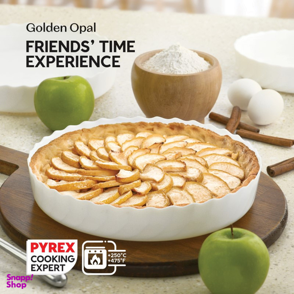 ظرف پخت گلدن اپال مدل تریانون کنگره مجموعه 4 عددی