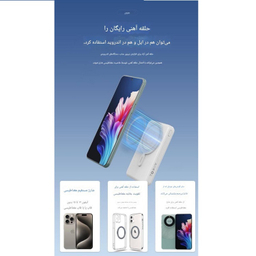 پاوربانک جووی کد JP-511S ظرفیت 10000 میلی‌ آمپر ساعت