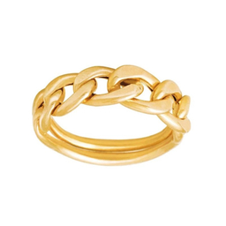 انگشتر طلا 18 عیار زنانه وی وی گلد گالری مدل کارتیر 2026