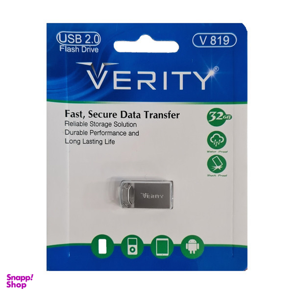 فلش مموری وریتی مدل V-819 ظرفیت 32 گیگابایت