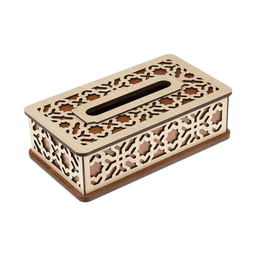 جعبه دستمال کاغذی هم آدیس مدل آذین کد BF012KG