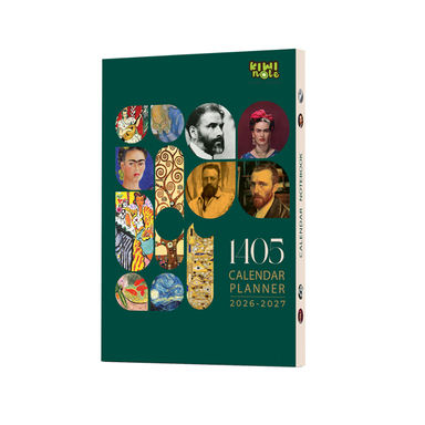 تقویم و پلنر 1405 کیوی نت مدل نقاشان کد a50