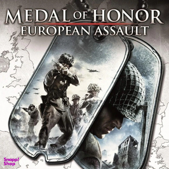 بازی پلی استیشن 2 MEDAL OF HONOR EROUPEAN ASSAULT نشر پرنیان