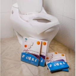 روکش یکبار مصرف توالت فرنگی شبنم مجموعه 50 بسته 20 عددی