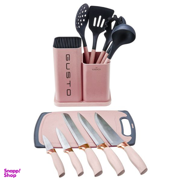 ابزار آشپزی 12 پارچه کاراجا مدل gusto