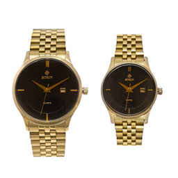 ست ساعت مچی عقربه ای زنانه و مردانه سورین مدل GL1015B-SG02B