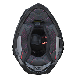 کلاه کاسکت ال اس تو مدل MX701 Carbon Extend Matt Red به همراه کاور