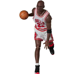 اکشن فیگور مافکس بسکتبال مایکل جردن طرح Michael Jordan Chicago Bulls Sefid