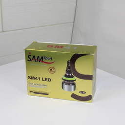 لامپ هدلایت خودرو سام مدل SM41 کد H7 بسته 2 عددی